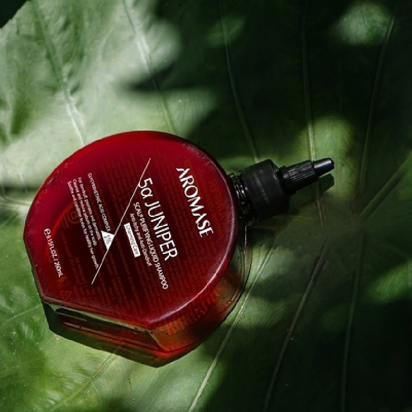 AROMASE Шампунь для волос очищающий 5α Juniper – фото 2