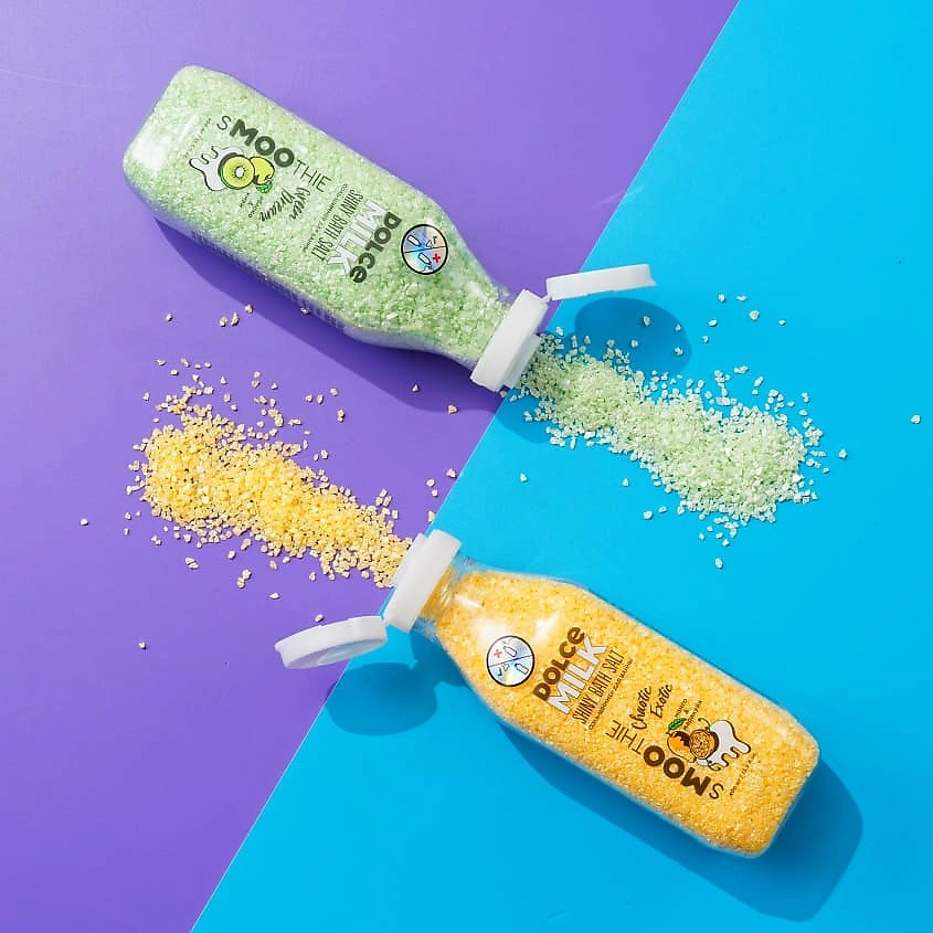 DOLCE MILK Соль-шиммер для ванны «ГРИН ДРИМ» – фото 2