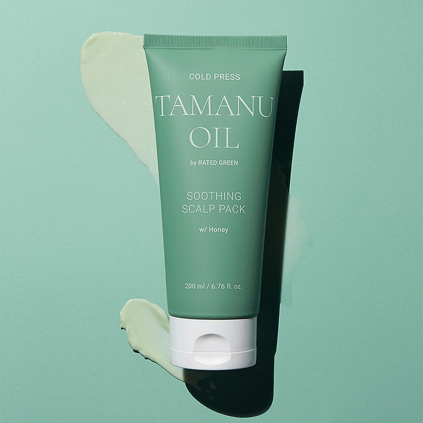 RATED GREEN Успокаивающая маска для кожи головы с маслом таману Tamanu Oil Soothing Scalp Pack – фото 2