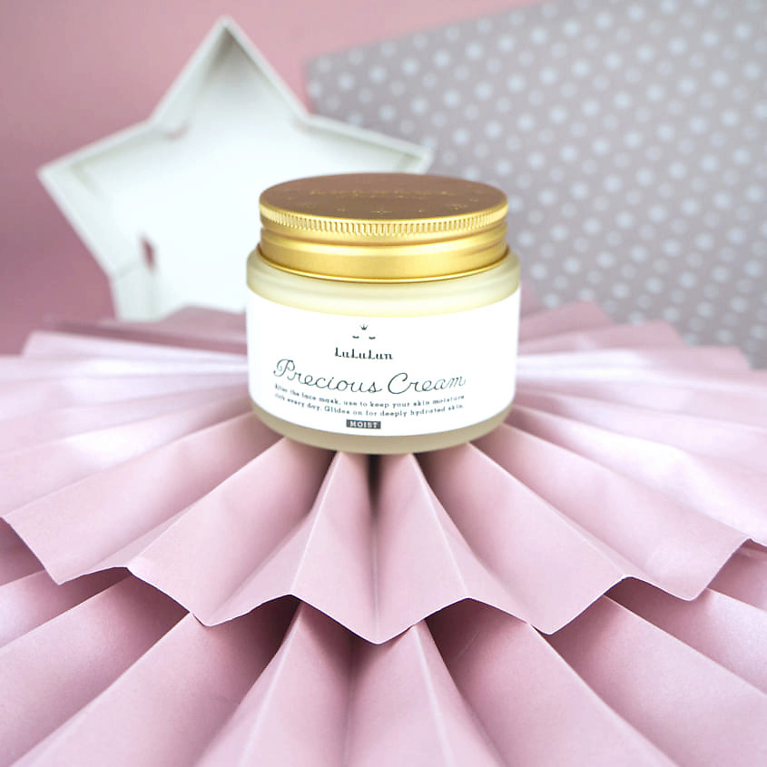 LULULUN Крем для лица антивозрастной увлажняющий Precious Cream Mask – фото 4
