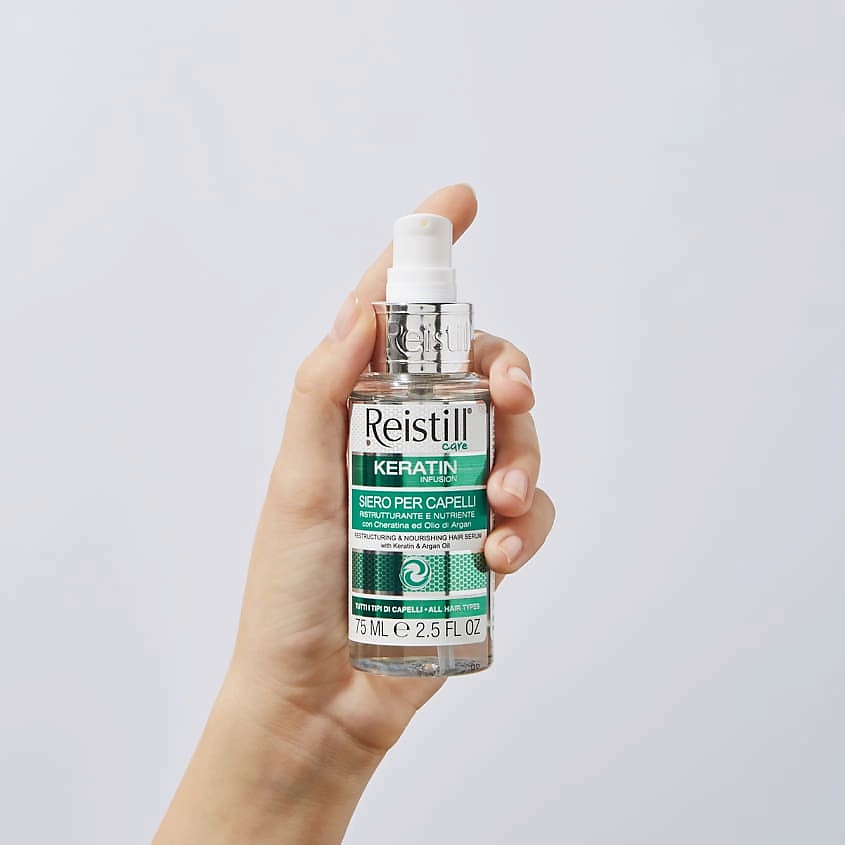 REISTILL Сыворотка с кератином для восстановления и увлажнения волос – фото 4