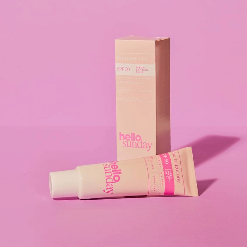 HELLO SUNDAY Флюид для лица себорегулирующий SPF 50 The Matte One Sebum Control Fluid – фото 2