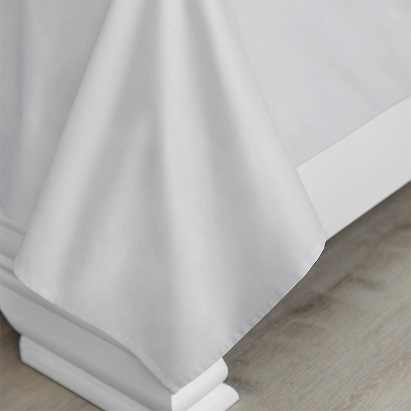SOFT SILVER Антибактериальная простыня Antibacterial Bedsheet, 180х215 см. Цвет: «Благородное серебро» (серый) – фото 2