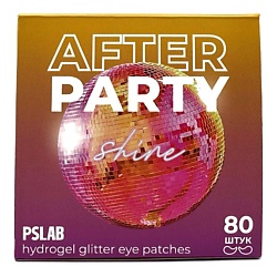 Глиттер-патчи с комплексом витаминов против темных кругов Hydrogel Glitter Eye Patches After Party