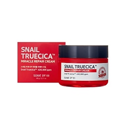 Крем для лица восстанавливающий с муцином улитки Snail Truecica