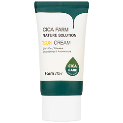 Крем для лица солнцезащитный Cica Farm Nature Solution Eye Cream SPF50+  PA++++