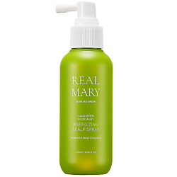 Регенерирующий спрей для кожи головы с соком розмарина Real Mary Energizing Scalp Spray