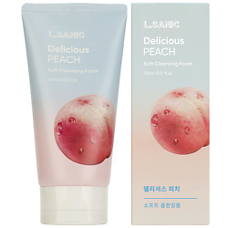 Пенка для умывания Очищающая с экстрактом персика Delicious Peach Soft Cleansing Foam