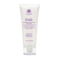 Крем для лица антивозрастной с коллагеном Collagen & Elastin