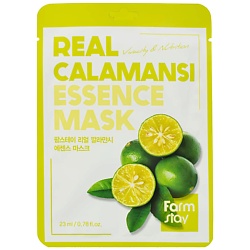 Маска для лица тканевая с экстрактом каламанси Real Calamansi Essence Mask