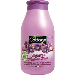 Молочко для душа увлажняющее Moisturizing Shower Milk – Violet & Pink Praline