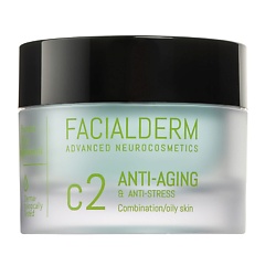 Крем для лица антивозрастной для комбинированной и жирной кожи C2 Anti-Aging & Anti-Stress Face Cream