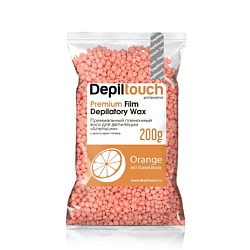 Воск пленочный премиальный Premium Film Depilatory Wax Orange
