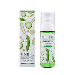 Освежающий тоник для лица для нормальной и комбинированной кожи CUCUMBER
