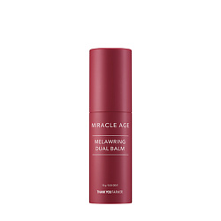 Бальзам-стик для лица увлажняющий антивозрастной Miracle Age Melawring Dual Balm