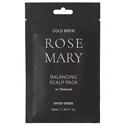 Восстанавливающая маска для кожи головы с соком розмарина (мини-формат) Rose Mary Blancing Scalp Pack