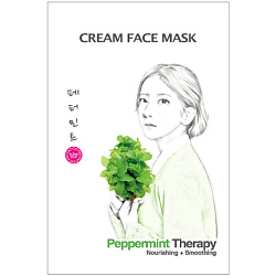 Маска для лица с мятой Cream Face Mask