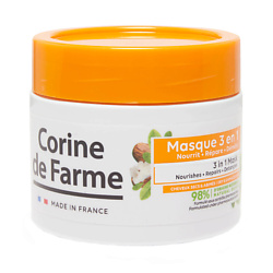 Macка для волос 3 в 1 Питание, Восстановление и Гладкость Hair Mask 3 In 1 Nourishing, Restoring And Smoothing