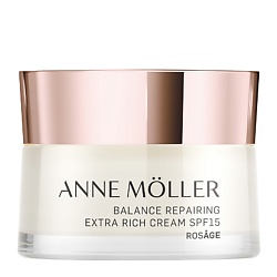 Крем для лица супер-питательный Rosage Balance Repairing Extra-Rich Cream SPF15