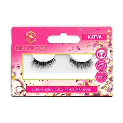 Ресницы накладные с естественным изгибом KATYA