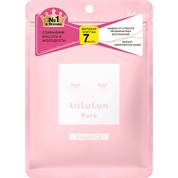 Маска для лица "Увлажнение и Баланс кожи" Face Mask Pure Balance Pink 7