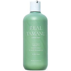 Успокаивающий шампунь с маслом таману холодного отжима Real Tamanu Soothing Scalp Shampoo