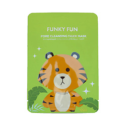 Очищающая поры маска для лица "Тигр" FUNKY FUN