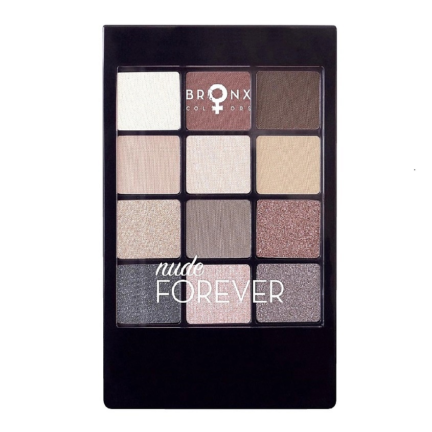 BRONX COLORS Палетка теней для век Nude Forever – купить по цене 6739 ...