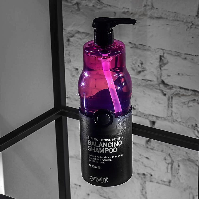 OSTWINT PROFESSIONAL Шампунь для волос Balancing Shampoo Strengthening Protein – фото 5
