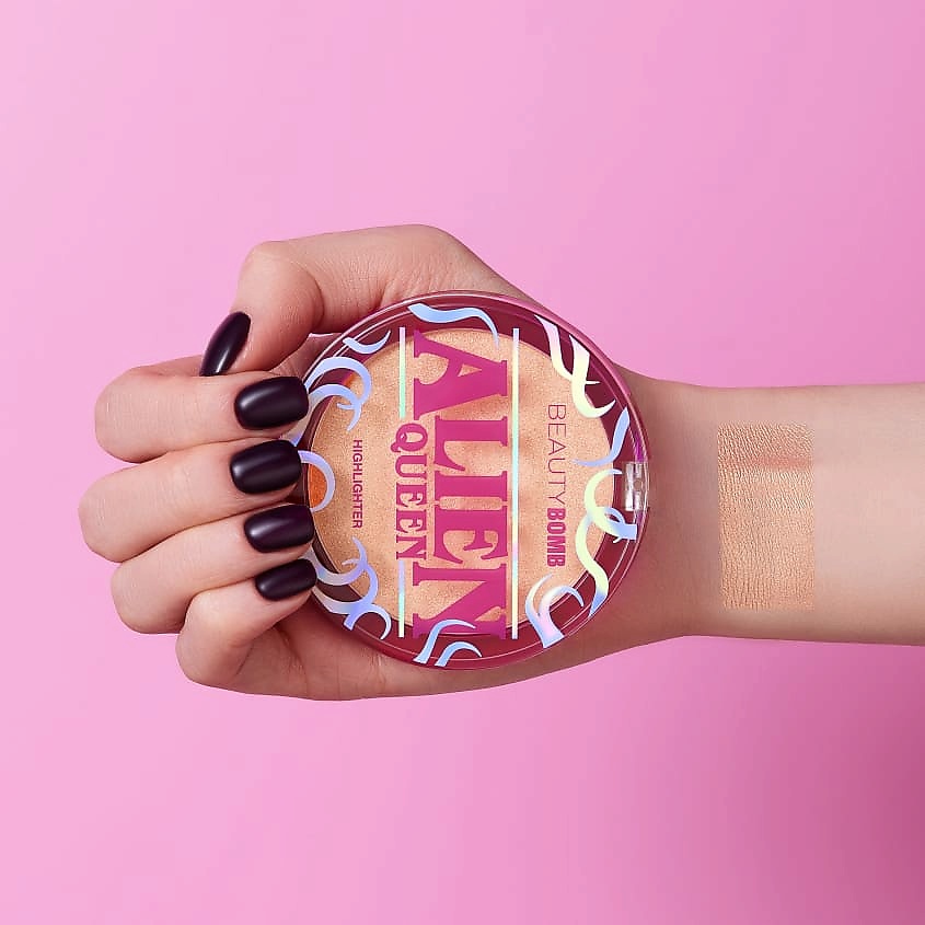 BEAUTY BOMB Хайлайтер Alien Queen Highlighter – фото 3
