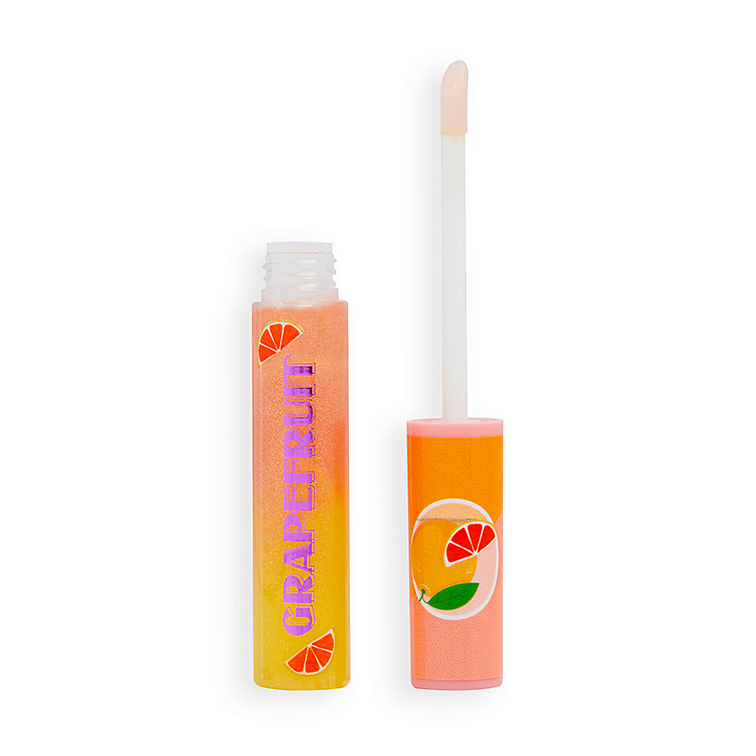 I HEART REVOLUTION Блеск для губ Grapefruit Lip Gloss – фото 2