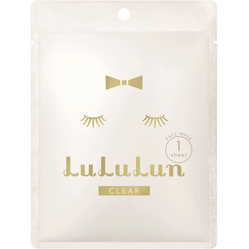 LULULUN Маска увлажнение и улучшение цвета лица FACE MASK CLEAR WHITE – фото 7