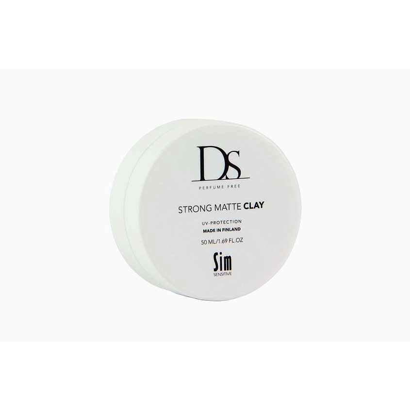 DS PERFUME FREE Воск для укладки волос сильной фиксации Strong Matte Clay – фото 3