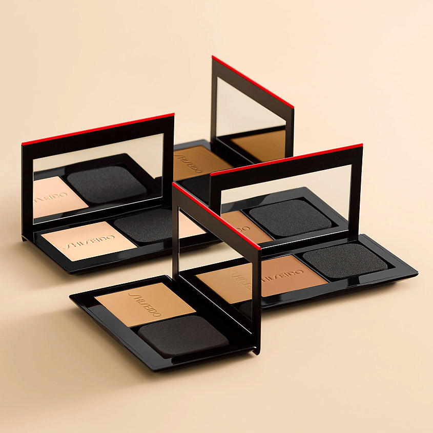 SHISEIDO Компактная тональная пудра для свежего безупречного покрытия Synchro Skin – фото 3