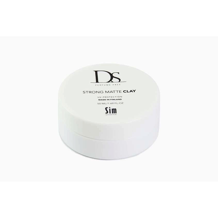 DS PERFUME FREE Воск для укладки волос сильной фиксации Strong Matte Clay – фото 5