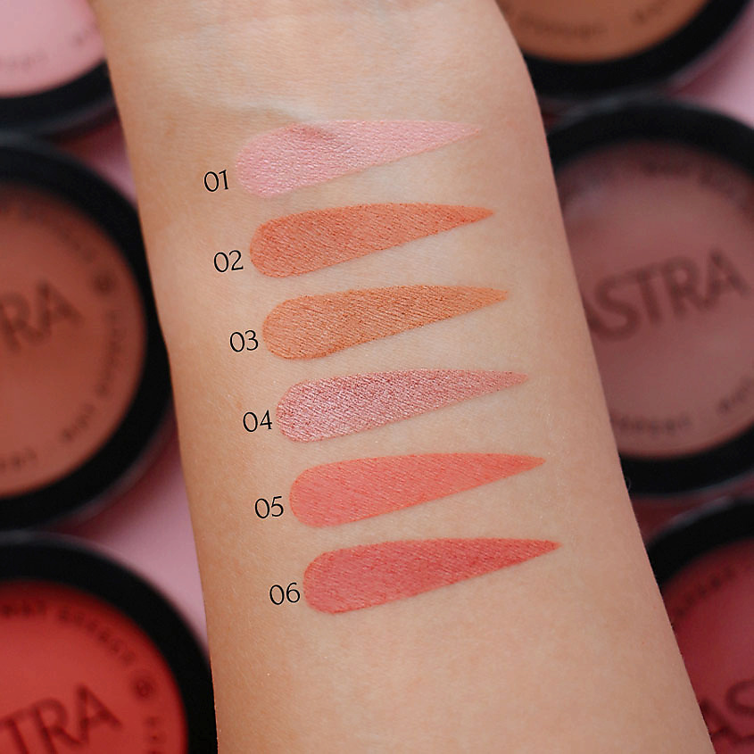 ASTRA Румяна для лица Blush expert mat effect – фото 6