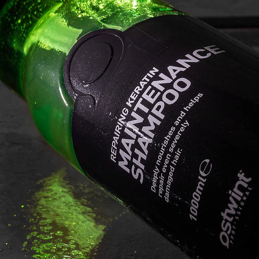 OSTWINT PROFESSIONAL Шампунь для волос Maintenance Shampoo Repairing Keratin – фото 4