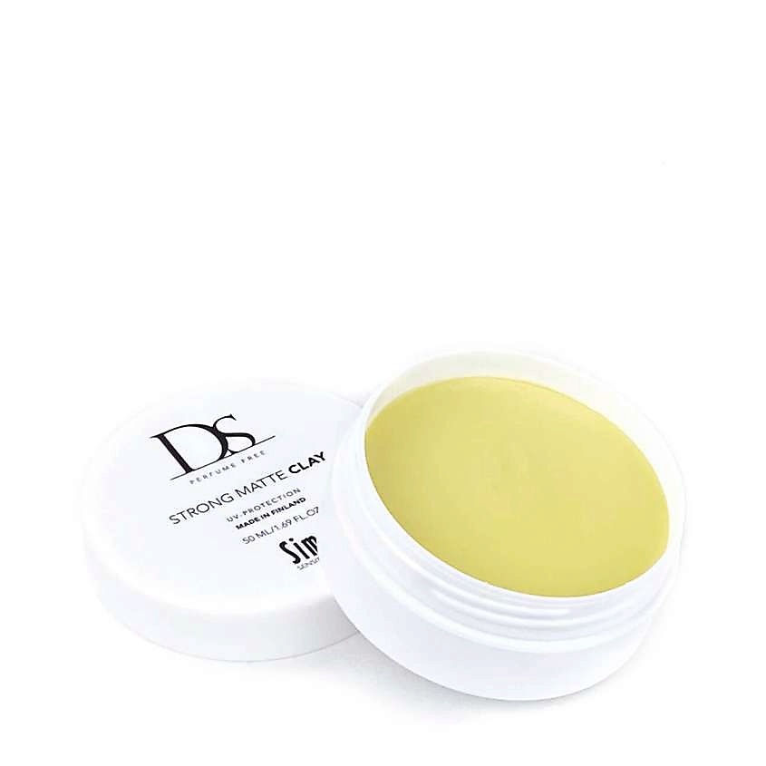 DS PERFUME FREE Воск для укладки волос сильной фиксации Strong Matte Clay – фото 2