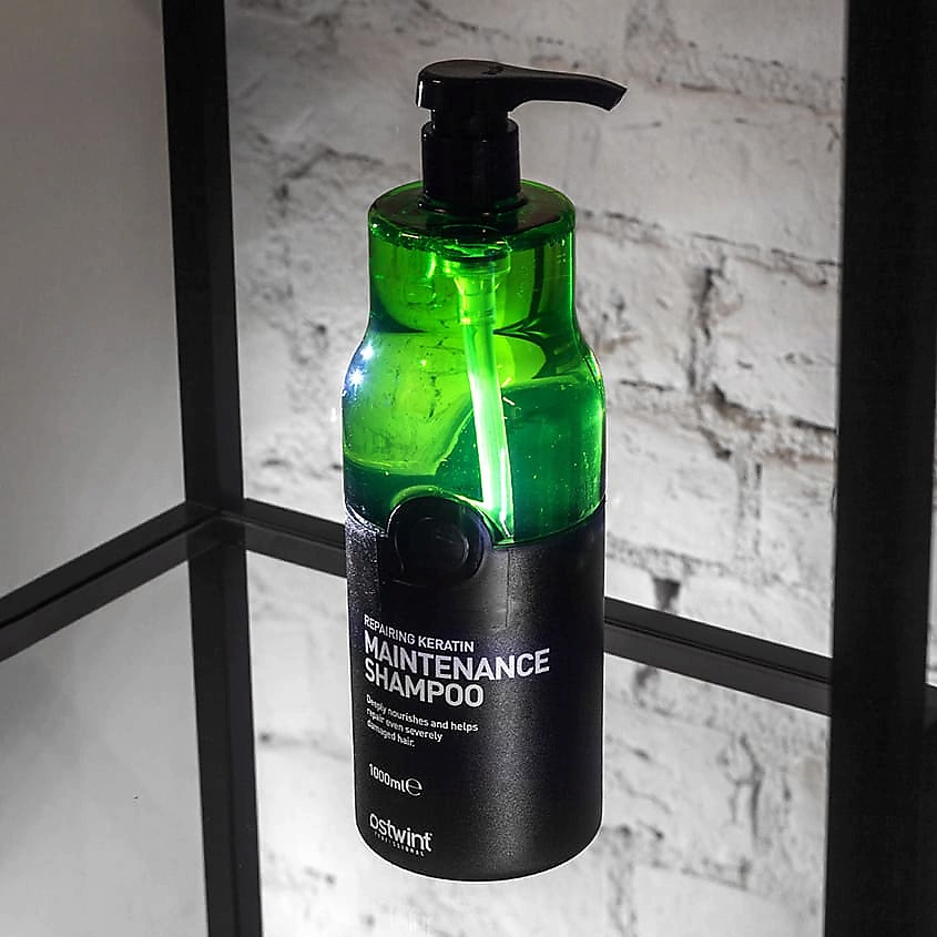 OSTWINT PROFESSIONAL Шампунь для волос Maintenance Shampoo Repairing Keratin – фото 2