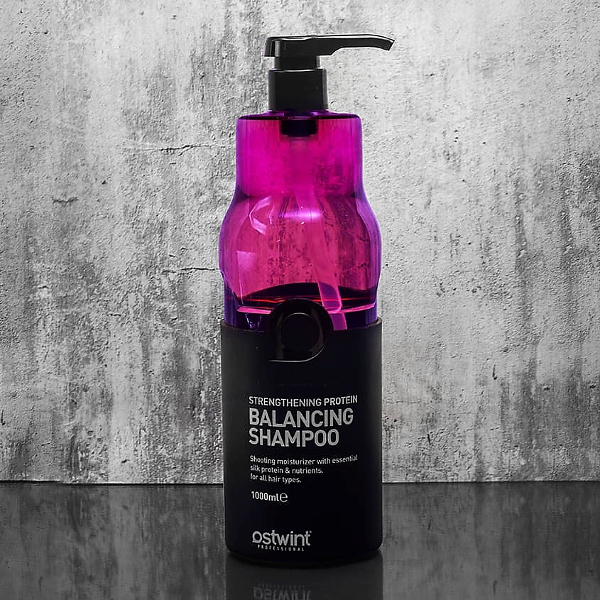 OSTWINT PROFESSIONAL Шампунь для волос Balancing Shampoo Strengthening Protein – фото 4