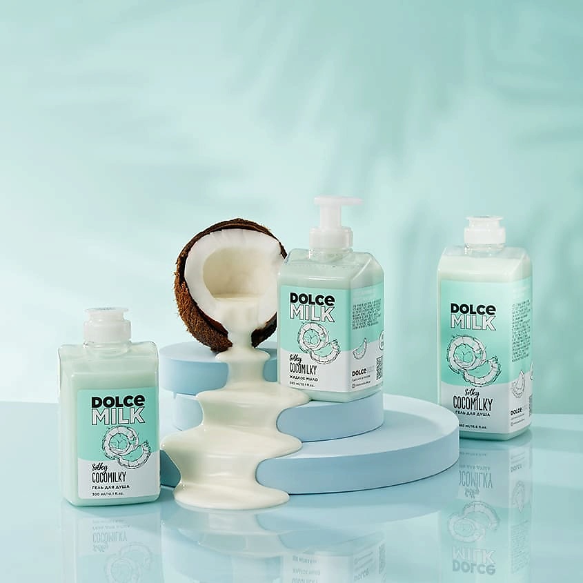 DOLCE MILK Гель для душа «Босс шелковый кокос» – фото 2
