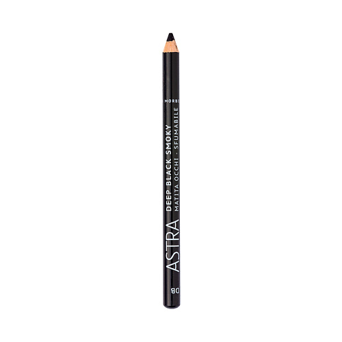 ASTRA Карандаш для глаз Deep black smoky контурный