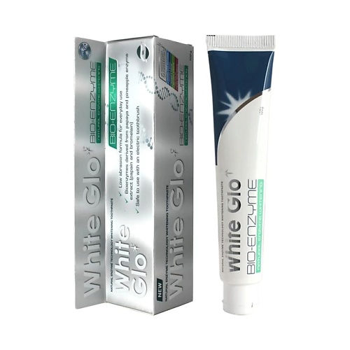 WHITE GLO Зубная паста биоэнзим, отбеливающая 100