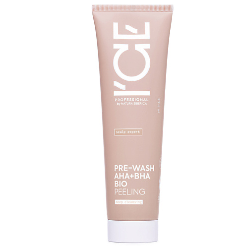 ICE BY NATURA SIBERICA Мультикислотный пилинг глубокого очищения кожи головы Pre - Wash Aha + Bha Bio Peeling 150