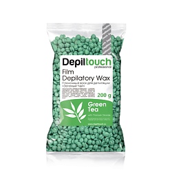 Воск пленочный с ароматом зелёного чая Film Depilatory Wax Green Tea