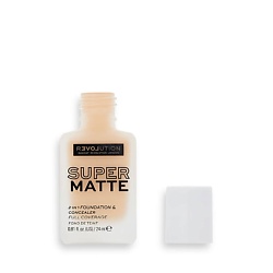 Тональная основа и консилер 2 в 1 SUPERMATTE