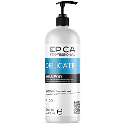 Шампунь для волос бессульфатный Delicate