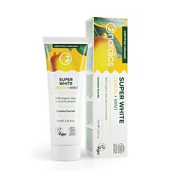 Зубная паста Super White Lemon + Min