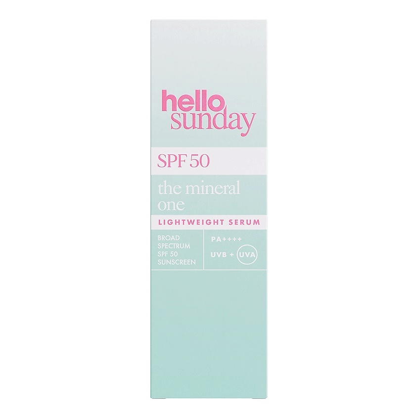 HELLO SUNDAY Сыворотка для лица SPF 50 The Mineral One Lightweight Serum – фото 3