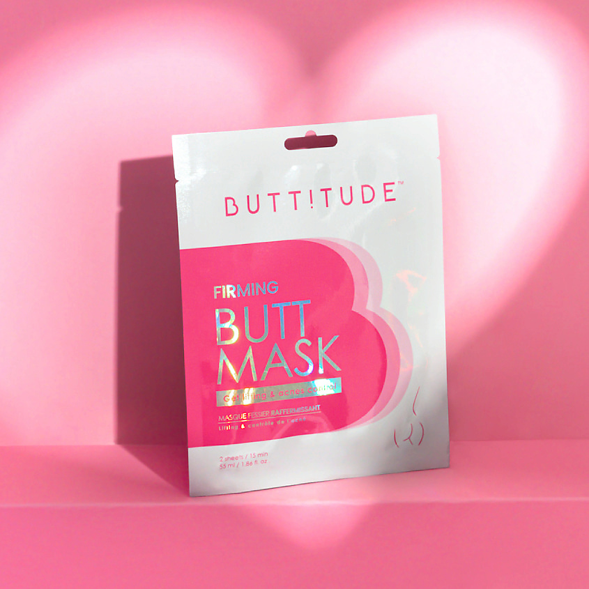 BUTT!TUDE Маска для упругости ягодиц укрепляющая с эффектом лифтинга Firming Butt Mask – фото 2